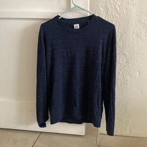 Gap Men’s Long Sleeve Dark Navy Small
